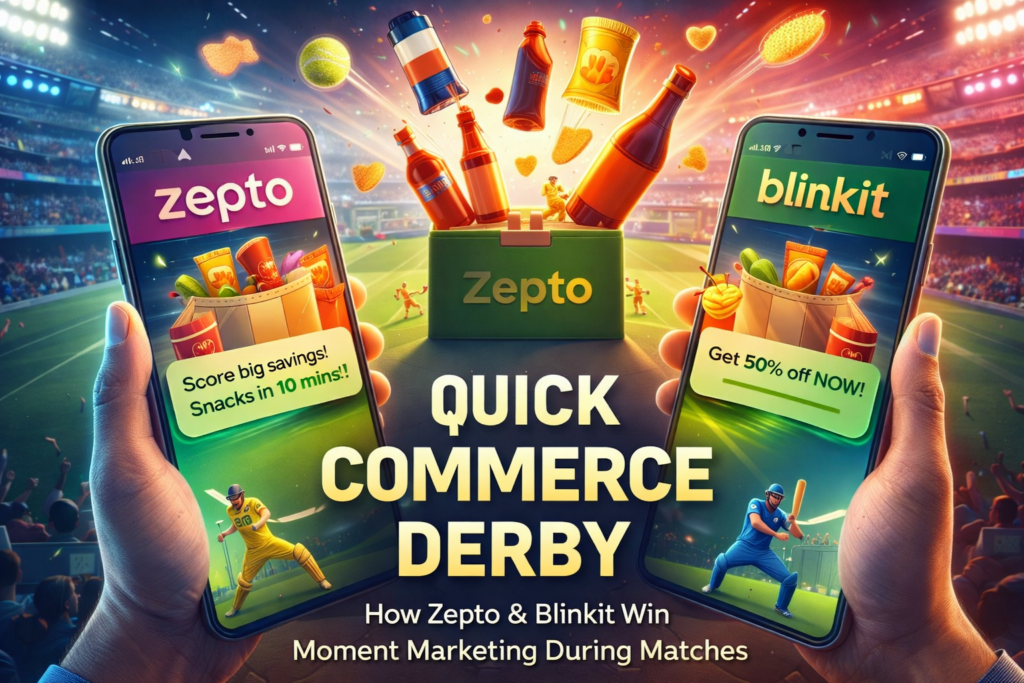 Moment marketing in quick commerce