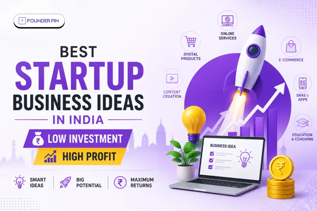 Best Startup Business Ideas in India for 2026