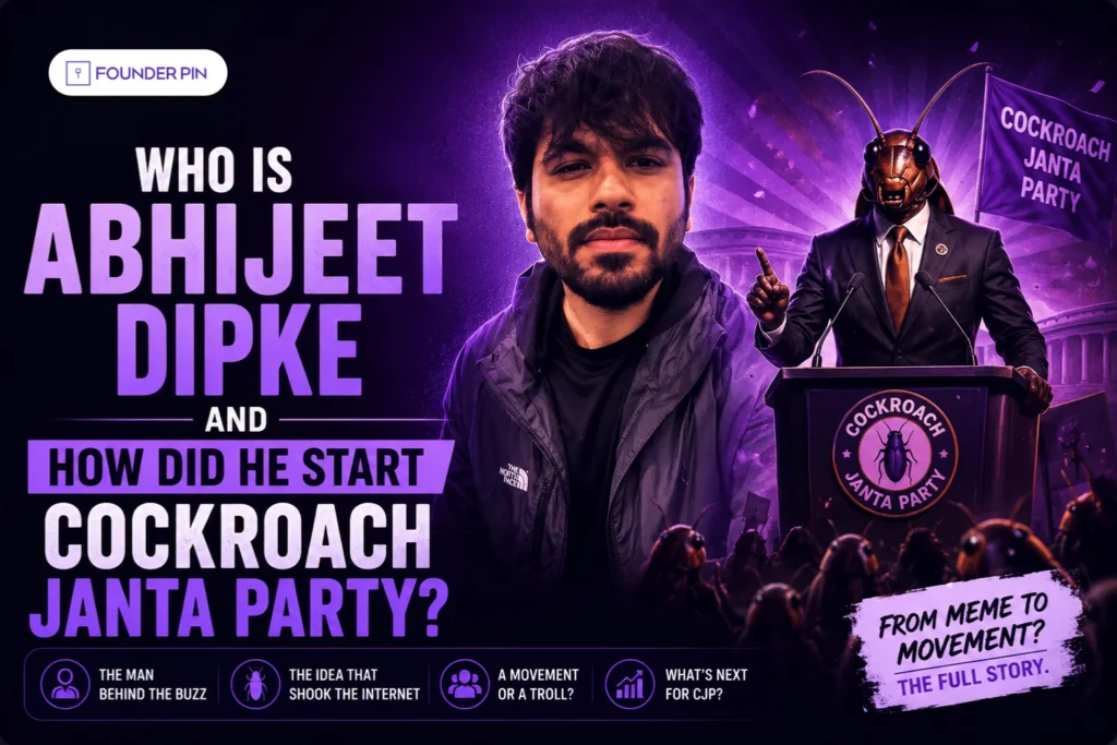Who Is Abhijeet Dipke and How Did He Start Cockroach Janta Party?