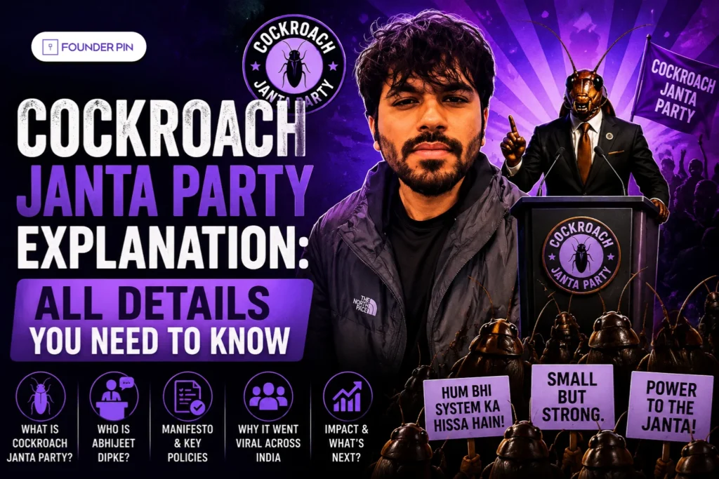Cockroach Janta Party explanation