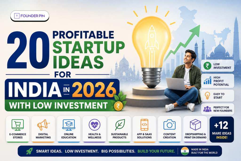 profitable startup ideas in India