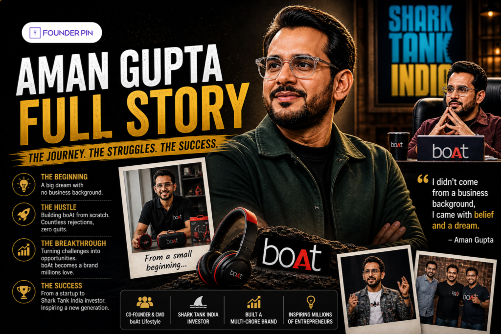 Aman Gupta Full Story