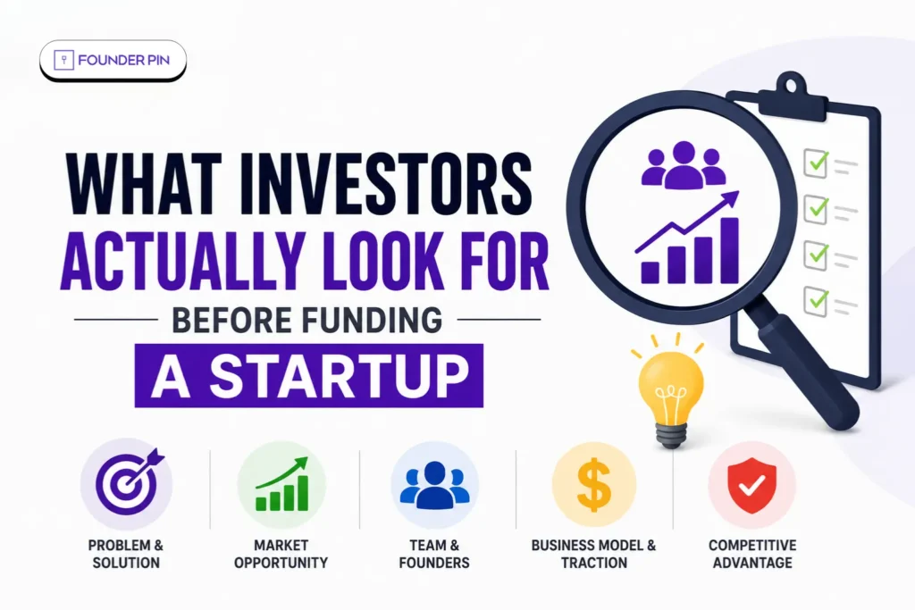 what investors look for before funding a startup