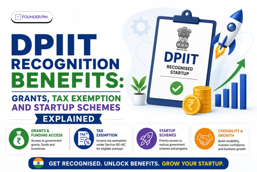 DPIIT Recognition Benefits: Grants, Tax Exemption and Startup Schemes Explained