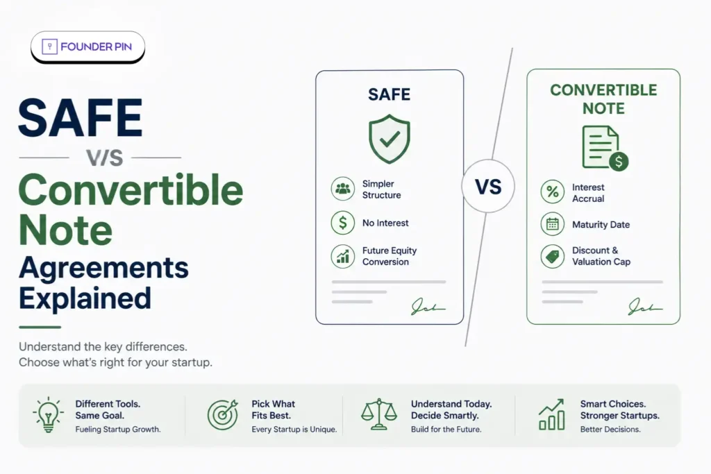 SAFE vs Convertible Note Agreements Explained