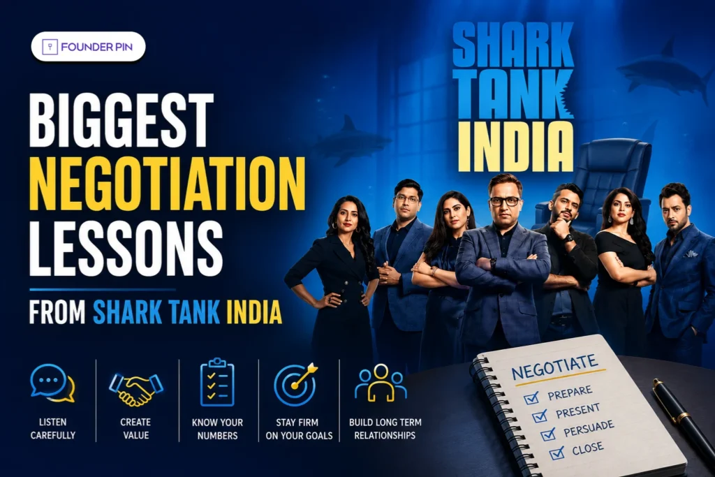 Biggest Negotiation Lessons From Shark Tank India