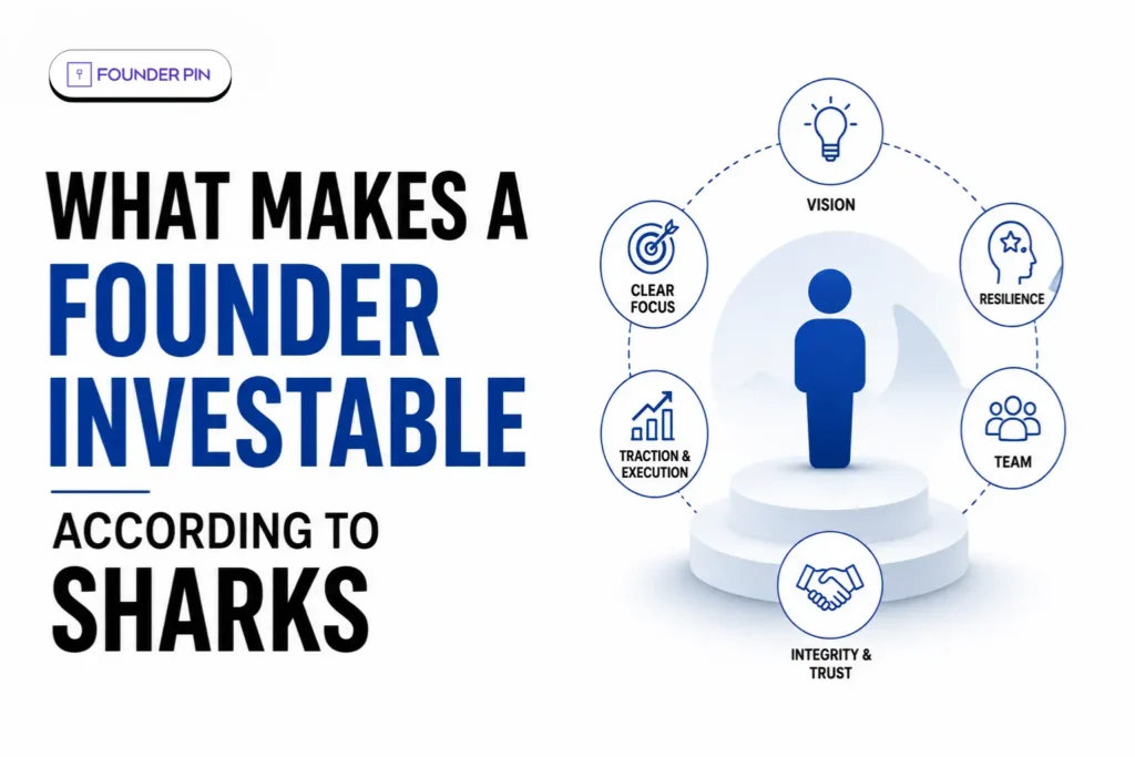 What Makes a Founder Investable According to Sharks