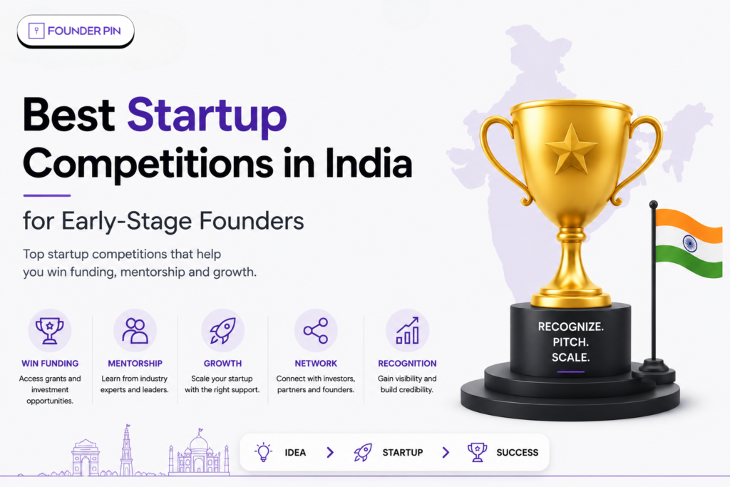 Best Startup Competitions in India for Early-Stage Founders