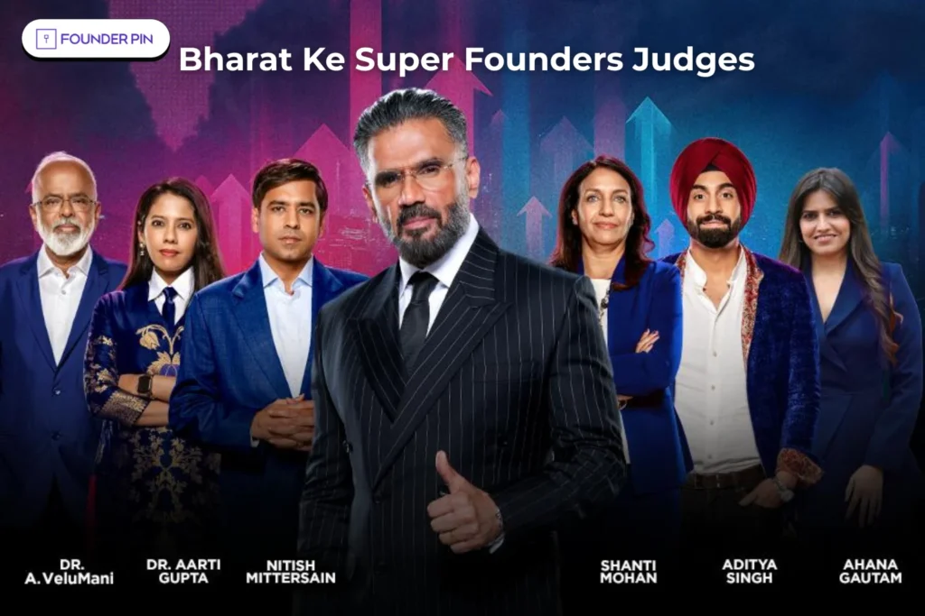 Bharat Ke Super Founders Judges list