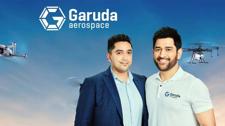 Ms dhoni investment- Garuda Aerospace