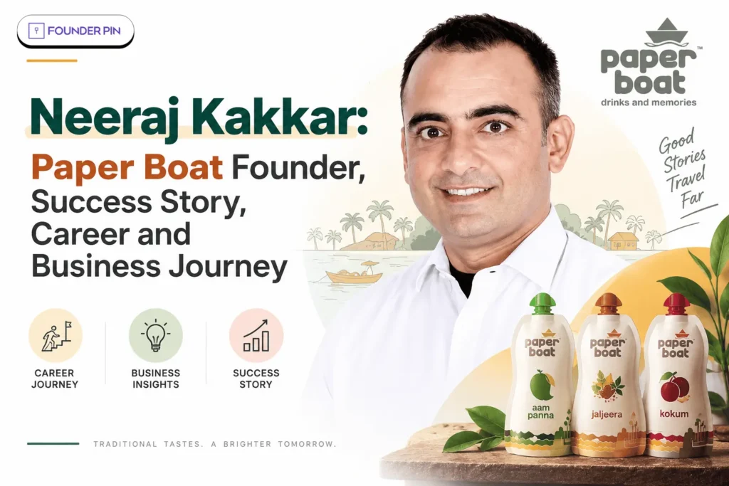 Neeraj Kakkar Paper Boat founder success story, career and business journey