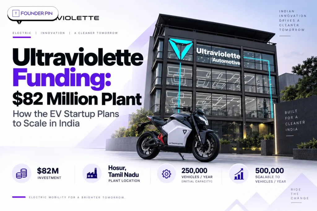 Ultraviolette Funding: $82 Million Plant and How the EV Startup Plans to Scale in India