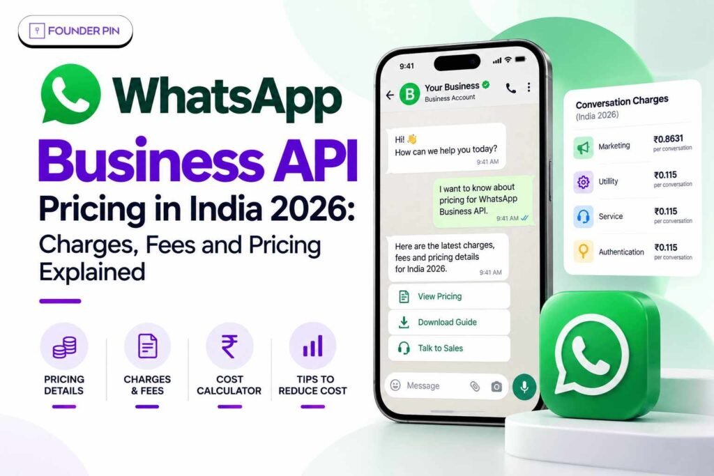 WhatsApp Business API Pricing in India 2026: Charges, Fees and Pricing Explained